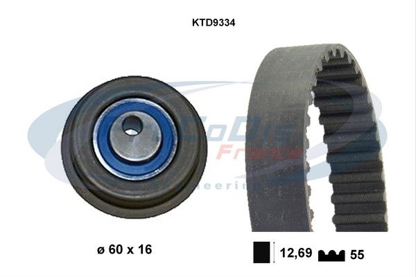 PROCODIS FRANCE Комплект ремня ГРМ KTD9334